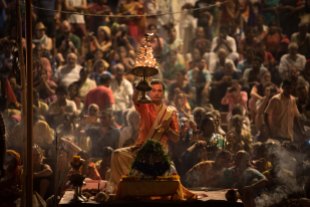 Cerimônia Aarti - Varanasi